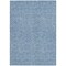 Homeroots 3' X 5' Denim Blue Black And Ivory Geometric Washable Indoor Outdoor Area Rug 596722 - alternate 4