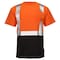 Dome75 Hi-Vis Short Sleeve Shirt, ANSI/ISEA 107-2020 Class 2, Type R, 100% Polyester Birds-Eye Mesh, MD DSS1422 - alternate 3