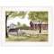 Homeroots The Old Spring House 1 White Framed Print Wall Art 404605 - alternate 1