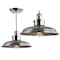 Jonathan Y Bedford 11" Adjustable Iron Industrial Rustic LED Pendant, Chrome JYL9529B - alternate 7