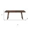 Homeroots 75" Dark Brown Solid Wood Live Edge Dining Table 554337 - alternate 7
