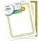 Geographics Premium Certificates with Gold Seals, 65 lb Basis Weight, 11in W, Inkjet Compatible, Gold, 12PK 48766 - alternate 2