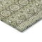 Homeroots 5' X 8' Artichoke Green Gray And Ivory Moroccan Washable Indoor Outdoor Area Rug 594293 - alternate 3