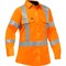 Bisley ANSI Type R Class 3 Women's Long Sleeve Work Shirt with X-Back 313W6490X-O/3X - alternate 1
