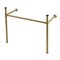 Kingston Brass Stainless Steel Console Sink Legs, Brushed Brass VPB34417 - alternate 1