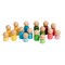 The Freckled Frog Rainbow Families, 16-Piece Set FF495 - alternate 2