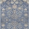 Homeroots 5' X 8' Blue Brown And Beige Floral Washable Indoor Outdoor Area Rug 605456 - alternate 4