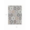 Homeroots 9' X 12' Silver Beige And Charcoal Southwestern Washable Indoor Outdoor Area Rug 615174 - alternate 4