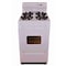 Premier Gas Range, Four 9100 BTU Sealed Burners, 20 inW x 44 inH x 24.5 inD, 2.42 cu. Ft., White 805734 - alternate 2