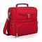 Picnic Time Family Of Brands Pranzo Lunch Bag Cooler with Utensils, Red 512-80-100-000-0 - alternate 4