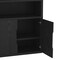 Manhattan Comfort Rivington 40in Bookcase Cabinet in Black - Set of 2 2-BC006-BK - alternate 4