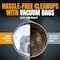 Powertec Vacuum Bags VF3501 Size C, 3-4.5 Gal. for Ridgid 4000RV, WD40700 Wet/Dry Shop Vacuums, 5PK 75017 - alternate 3
