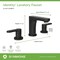 Symmons Identity Widespread Two-Handle Bathroom Faucet with Push Pop Drain(1.0 GPM) SLW6712MBPP - alternate 2