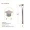 Mytee Products 40inViking Adjustable Aluminum Beacon Bracket for Headache Rack - Bolt-On - 2Pair, 2PK VK-ABB-395x2 - alternate 3