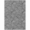 Homeroots 10' X 14' Black And Ivory Floral Washable Indoor Outdoor Area Rug 594610 - alternate 3