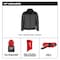 Milwaukee Tool M12 Heated TOUGHSHELL Men's Jacket, Gray, Heats 3 to 12 Hours, 2 Outside Pockets, 3XL M102G-213X - alternate 6
