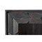 Homeroots 70" Gray Distressed Solid Wood Three Tier Bookcase with Two Doors 488873 - alternate 4