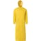 Ironwear 60" PVC/Polyester Rider Raincoat with Detachable Hood, Yellow, 2X-Large 9221-Y-2XL - alternate 1