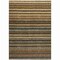 Homeroots 5' X 8' Gold Beige And Wheat Striped Washable Indoor Outdoor Area Rug 577776 - alternate 5