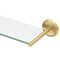 Gatco Designer II Glass Vanity Shelf, Brushed Brass 5057 - alternate 2
