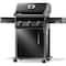 Napoleon Rogue 425 Series Gas Grill, 42,000 Btu/hr BTU, Propane, 3-Burner, 425 sq-in Primary Cooking Surface R425PK-2 - alternate 3