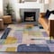 Homeroots 5' X 8' Plum Purple And Copper Abstract Washable Indoor Outdoor Area Rug 604379 - alternate 6