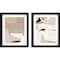 Homeroots Set Of Two Yukon I Black Framed Print Wall Art, 2PK 525769 - alternate 1