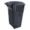 United Solutions COLORmaxx Trash Can, 32 gal Capacity, Black TI0061 - alternate 1