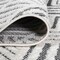 Jonathan Y Jordan High-Low Pile Art Deco Geometric White/Black 2 ft. x 8 ft. Indoor/Outdoor Runner Rug SBH103A-28 - alternate 6