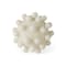 Homeroots 5" Ivory Resin Knobby Nubs Orb Tabletop Sculpture 392546 - alternate 1