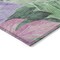 Homeroots 8' Sage And Mint Green Round Floral Washable Indoor Outdoor Area Rug 611122 - alternate 6
