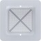 Amgood Flanged Plastic Floor Drain Strainer with 3/16 in. Holes. 11 3/4 in. x 11 3/4 in. x 4 3/16 in. AMG FPFDS-11114-Z - alternate 5