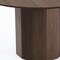 Homeroots 52" Brown Wood Pedestal Base Round Top Dining Table 720954 - alternate 5