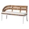 Bali & Pari Ubud Seagrass Dining Nook Bench Set 260-14184-14185-ZORO - alternate 4