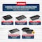 Bakken- Swiss BAKKEN 6-Piece Nonstick Bakeware Set, Carbon Steel, Stackable, PFOA-Free, Oven Safe, 450 DegF BK6PCGR6Y - alternate 3