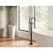 Delta Trinsic Single Handle Floor Mount Tub Filler Trim with Hand Shower T4759-RBFL - alternate 5