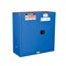 Justrite 30 gal, 1 Shelves, 18-Gauge Steel, 43 in W x 44 in H x 18 in D, Royal Blue 8630282 - alternate 6