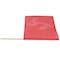Mytee Products Vinyl Mesh Flag w/ Dowel DOT Red OverSize Flatbed Trailer, 4PK VMFx4 - alternate 6
