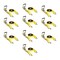 Mytee Products Ratchet Straps 2 inx50 ft w/Double J Hooks 10,000 lbs. BS, Tie Down Strap, 10PK RS250WHx10 - alternate 1