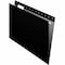 Zoro Select Hanging File Folders, Black, PK25 PFX415215BLA - alternate 4
