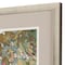Homeroots Garden Delight Path Gold Framed Print Wall Art 525865 - alternate 3