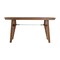 Homeroots 63" Natural Reclaimed Wood Writing Desk 716259 - alternate 1