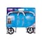 Carex Folding Walker W/Wheels Gray Aluminum 37in H X 18.63in L Gray FGA87100 0000 - alternate 2