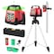 Vevor 2000ft Rotary Laser Level Kit Self Leveling Green Horizontal with Tripod LRE203 - alternate 1