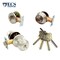 Ecs Hardware Durable Combo Lockset w/ Single Knob & Deadbolt, Entrance, Stainless Steel, Grade 3 SC1 ECSH-37805-SS-SC1 - alternate 3