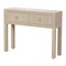 Bali & Pari Noah Grasscloth Console Table, Beige 265-14543-ZORO - alternate 1
