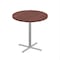 Correll Round Cafe Table, 42 in W, 42 in L, 42 in H, Particleboard Top, Mahogany SXB42R-20-98-20 - alternate 1