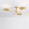 Hudson Valley Lighting Johnson Integrated LED Semi Flush in Aged Brass 1503-AGB - alternate 2