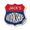 Signmission Jack's Workshop, 18 Inch X 18 Inch, Vinyl Decal SHI-D-18-489-JACK - alternate 1