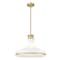 Z-Lite Reznor Modern Gold 1 Light Pendant 831P18-MGLD - alternate 4